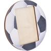 CREATCABIN Soccer Photo Frame 4"x6" Picture Frame Sport Themed Wooden Photo Frame Soccer Balls Photo Frame Used for Wall Decor Hanging or Tabletop