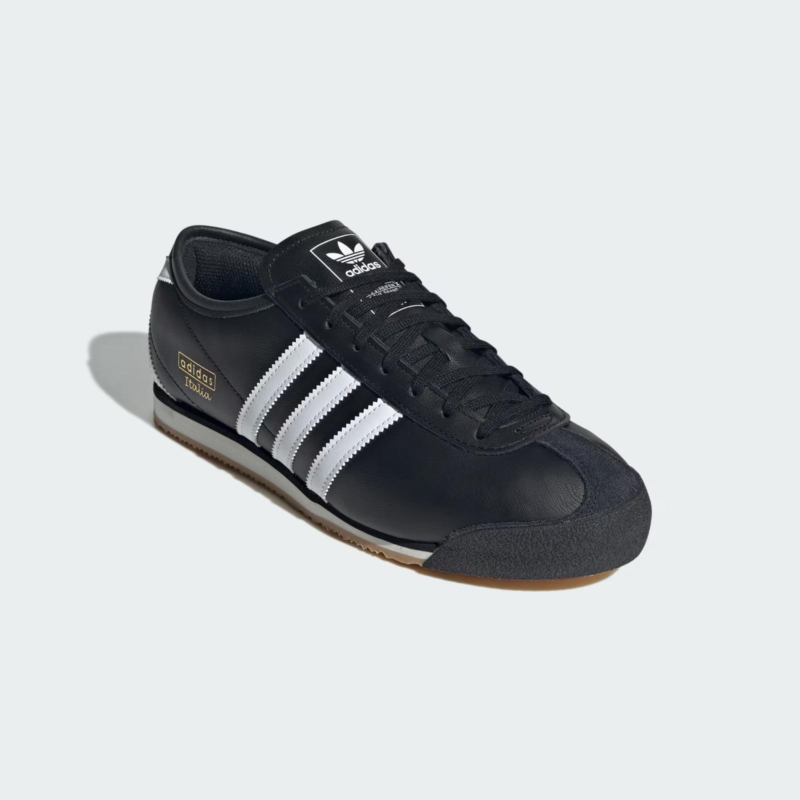 JS1324 adidas Originals Italia 70s Core Black Cloud White Gum (Men s) 4