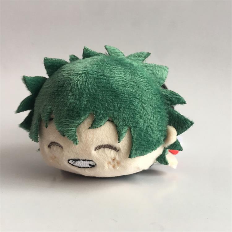 Pliušinė 8,5 cm lėlė My Hero Academia Deku Midoriya Izuku Švelnus Mochi talismanas Žaislai, skirti vaikams Maišelis Pliušiniai pakabukai Bakugou Katsuki