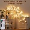 Tree Branch Lamp Bedroom Wall Decoration Willow Vine Tree Light Strip 8 Lighting Modes Diy Atmosphere Light Home Lighting