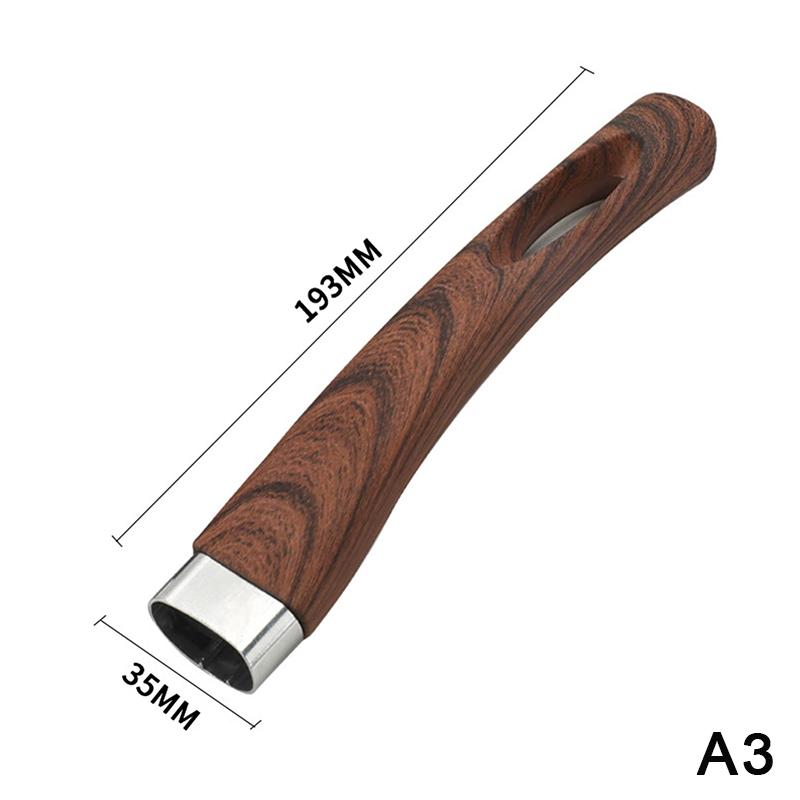 1 Pcs Bakelite Pan Pot Handle Anti Scalding Pan Universal Replacement Removable Bakelite Grip For Frying Pan Kitchen Accessories