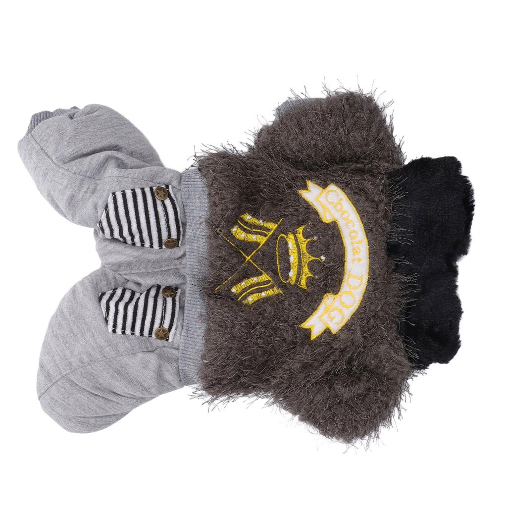 Dog Winter Clothes Exquisite Classic Style Soft Comfortable Thick Dog Warm Clothes Puppy Winter Clothes