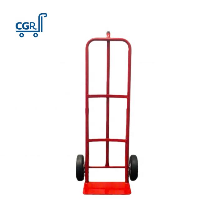 Heavy Duty 250kg Capacity Steel Hand Truck 2 Wheels Industrial Storage Trolley Cart For Shopping And Warehouse Transport Customized
