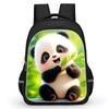 Panda Niedliche Schultasche Verschleißfest Großes Fassungsvermögen Wirbelsäulenschutz Und Anti-Buckel Schüler Party Must-Have Leichter Rucksack