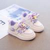 Girls cartoon cute board shoes 2025 autumn new children's sports shoes fashion casual shoes girls white shoes tide
