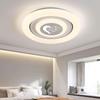 Smart Modern Cream Round Ceiling Light for Master Bedroom - Trendy and Simple.