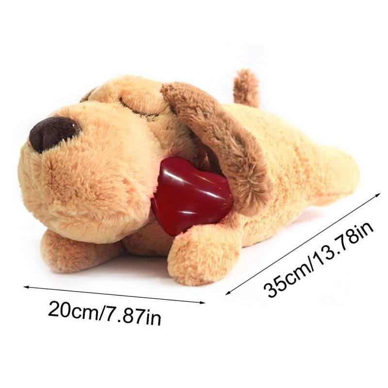 

Heartbeat Pet Toy Plush Dog Toy For Anxiety Relief And Sleep Interactive And Plush
