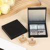 4 Grids Empty Magnetic Cosmetics Palette Holder Box Professional Lip Gloss Case With Mirror Powder Blusher Box For Eyeshadow