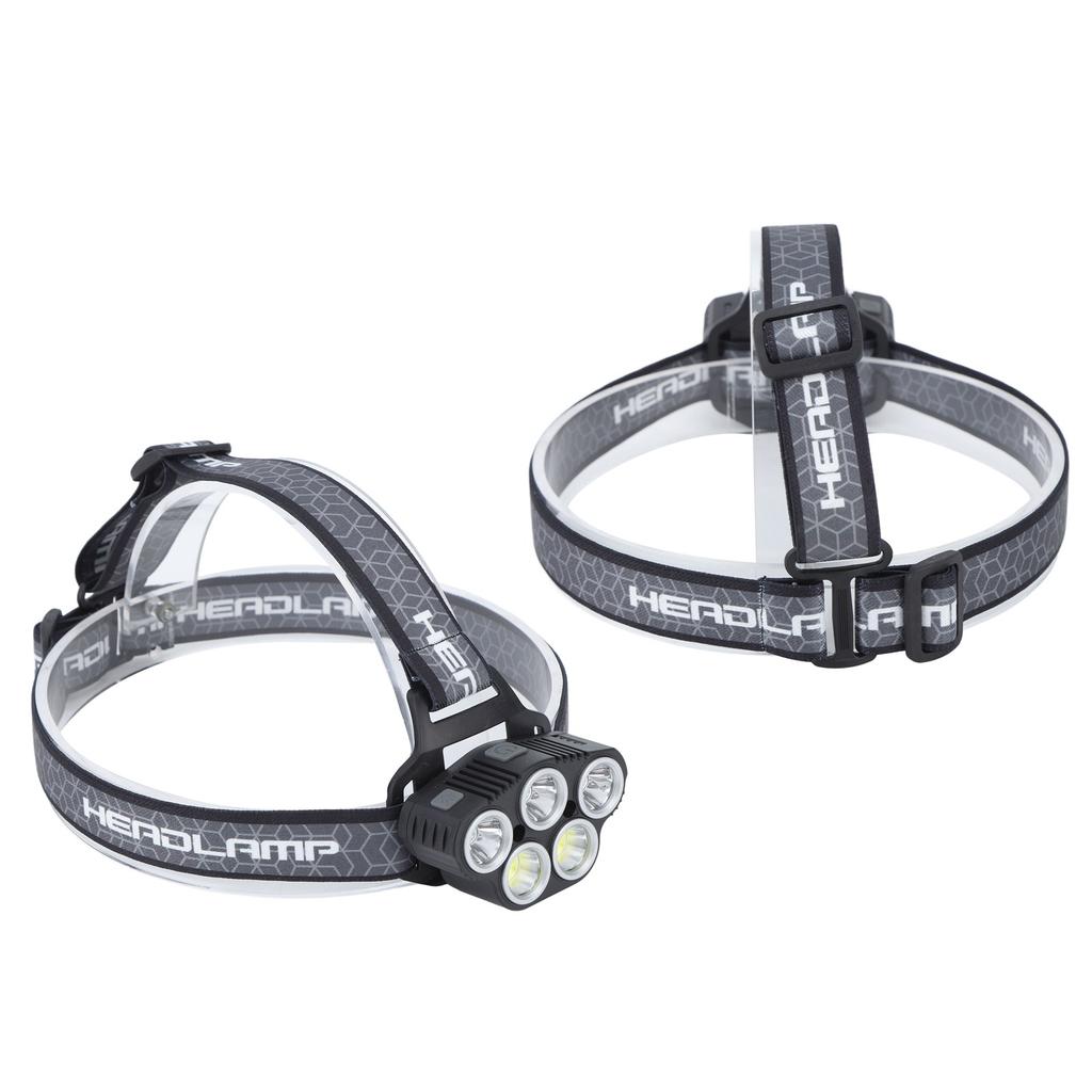 LED Headlamps High Power Induction Rechargeable Head Light for Outdoor Fishing Hiking Skiing Camping