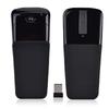 Stylish 2.4GHz Foldable Wireless Touch Mouse, Perfect Gift, Compact, Optical Wireless, Black