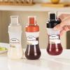 Squeeze Sauce Bottle Leak Proof Refillable Condiment Container For Salad Ketchup Honey Jam Squeeze Sauce Bottle Kitchen