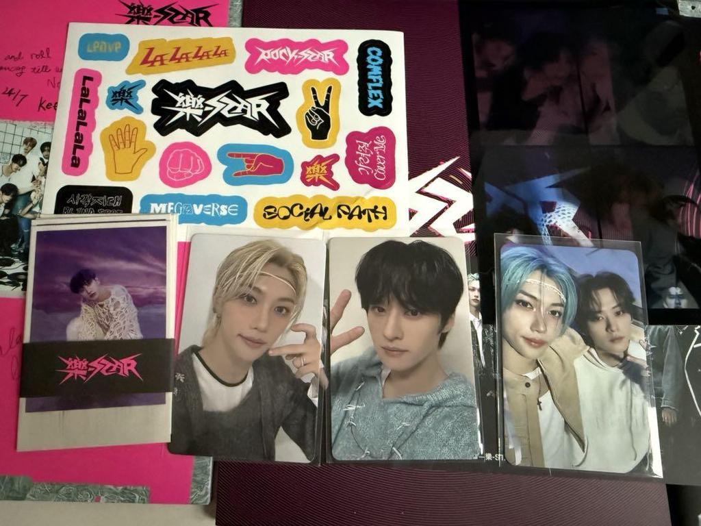 [USED] Straykids SKIZ Album Rakustar 3-piece Set
