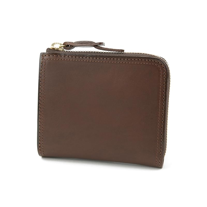 

[Corbo] wallet L-shaped zipper men s dark brown CO-8LC-0415-93