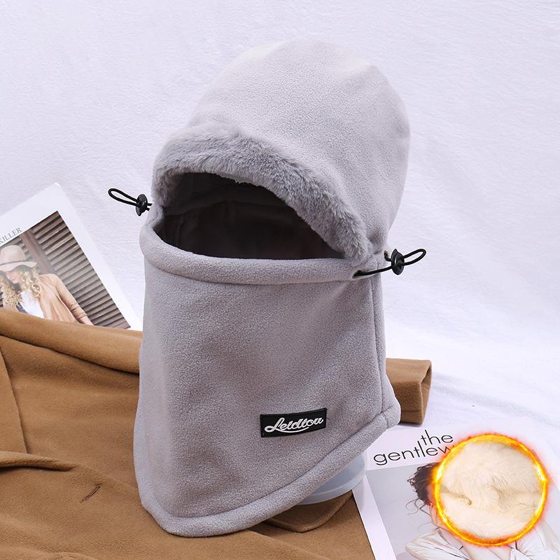 New Fleece Cycling Windproof Mask Fashion Rafa Cap Fleece Thickened Thermal Commuter Ear Cap