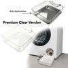 Washing Machine Drain Pan Funnel Tray, Leak Proof Drip Tray for Floor Protection, Heavy Duty Plastic Drainage System for Laundry