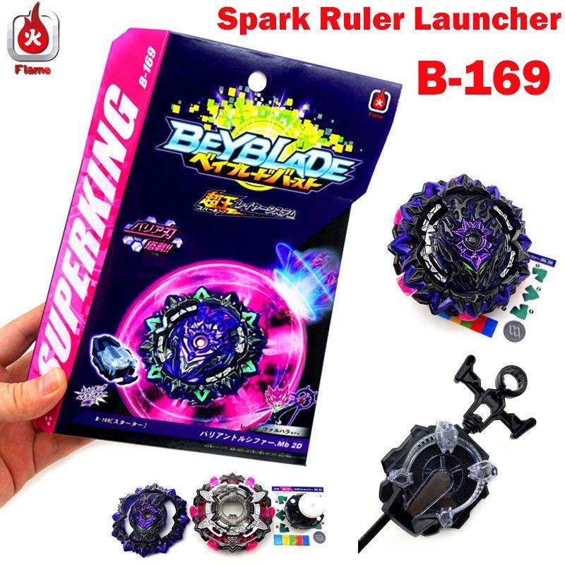 Superking Beyblade Burst B169 Starter Variant Lucifer Mb 2d Spark Launcher
