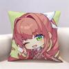 DDLC Monika Doublesided print Pillow Case Cushion Cover Throw Pillow Case For Car Sofa