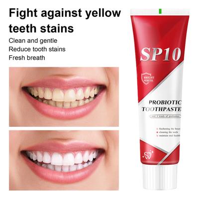 100G Probiotic Toothpaste Men Women Natural Teeth Whitening Deep Cleaning Bad Breath Stain Removal Teeth Brightening Toothpaste