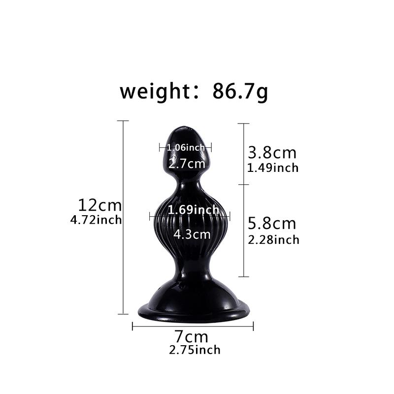 Female Size S/M/L Pull Beads Butthole And Vaginal Use Multicolor Healthy Soft Gel Suction Cup For Women Big Dick Sex Toys