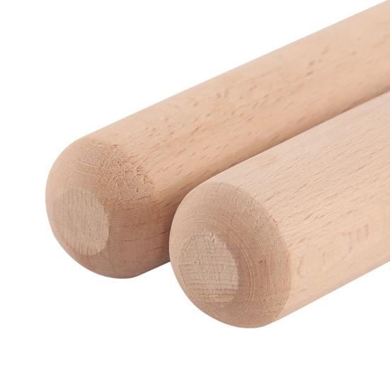 Wooden Non-Stick Rolling Pin Pastry Flour Cake Dough Roller Kitchen Baking Tool
