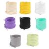 120cm Long Flat Polyester Shoe Laces Colorful Shoelaces Anti Slip Sneakers Lace For Men Women Teen Casual Footwear