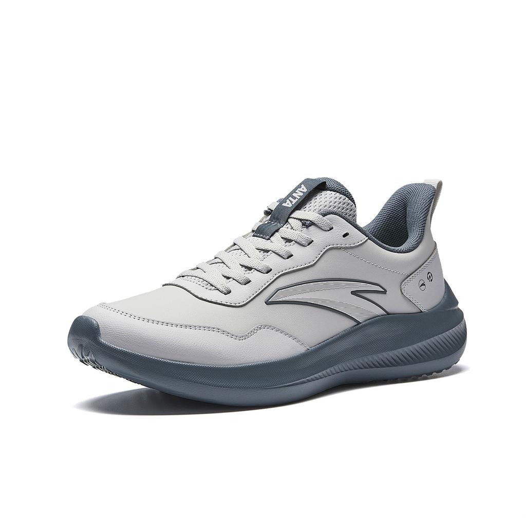 Anta Cushioning Slip Resistant Running Shoes Men's Microchip Gray 912615541-11