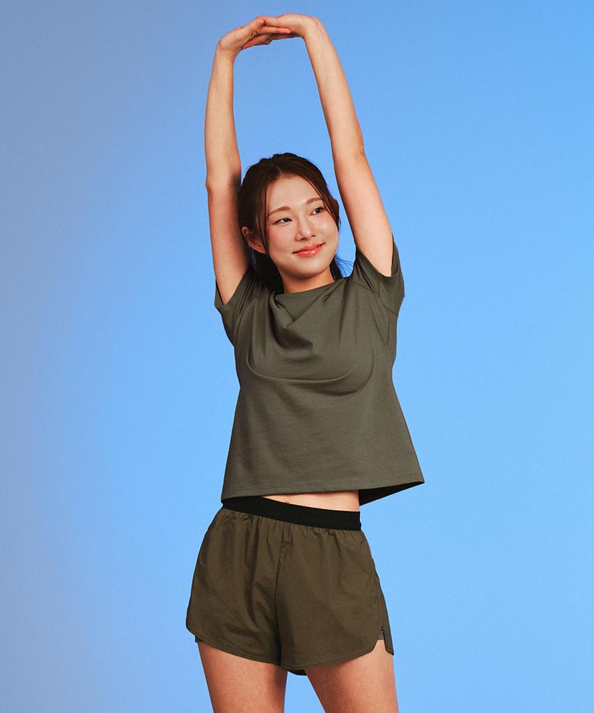 MUSINSA STANDARD SPORTS Cotton Dry Stitch Short Sleeve Women'S (3 Colors)