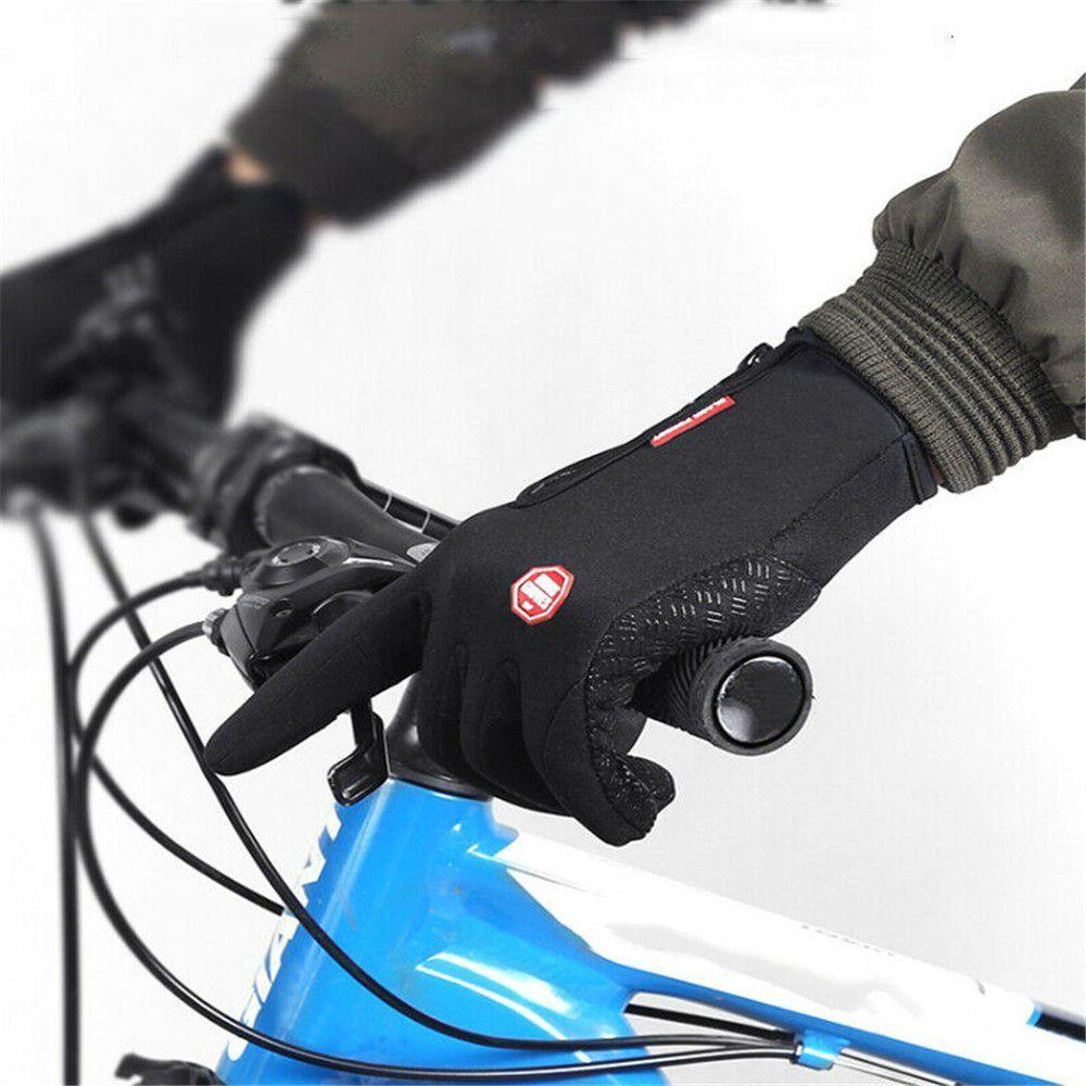 Non-Slip Touchscreen Mitten Warm Waterproof Gloves Outdoor Cycling Gloves  Fishing