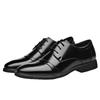 Men's leather shoes summer new leather black business dress leather shoes