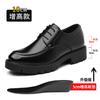 Men's Business Leather Shoes 10cm Thick Bottom Wear-Resistant Breathable Increased Height Wedding Shoes Genuine Leather Inner...