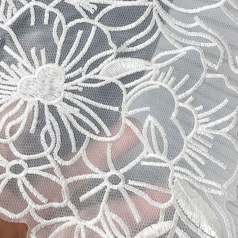 Grandes Appliqués Brodés Papillons Pour Vêtements Patchs Tissu Dentelle Accessoires Pour Robe de Mariée Demoiselle d'honneur Décor DIY