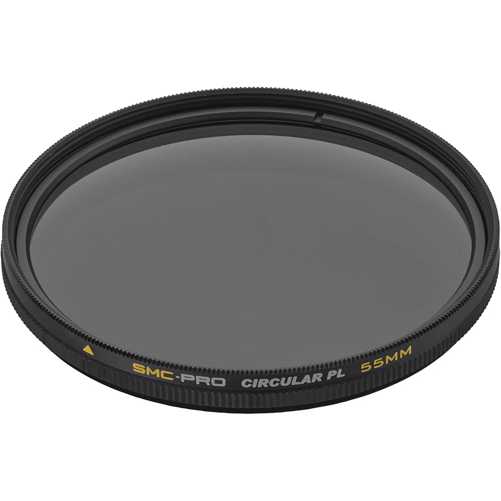 HAKUBA 55mm C-PL Filter SMC-PRO Circular PL Polarizing Filter - No Color Irregularity, Contrast Enhancement, Reflection Removal, Slim Frame, Made In J