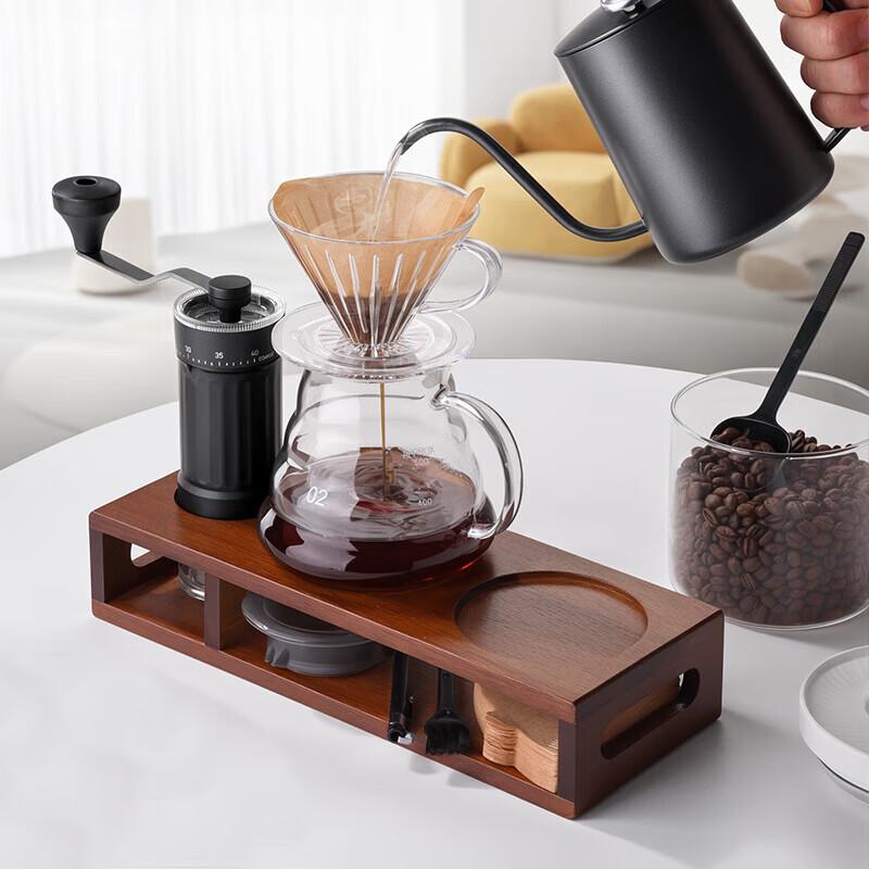 CLITON Coffee Grinder & Pour-Over Set