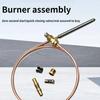 90cm Thermocouple Sensor For Gas Appliances Open Circuit Output 25 30mV With Insulation Washer