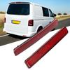 Pair of Rear Bumper Reflector Assembly Light Fit for T5 Transporter 20033011 7E0945105Red