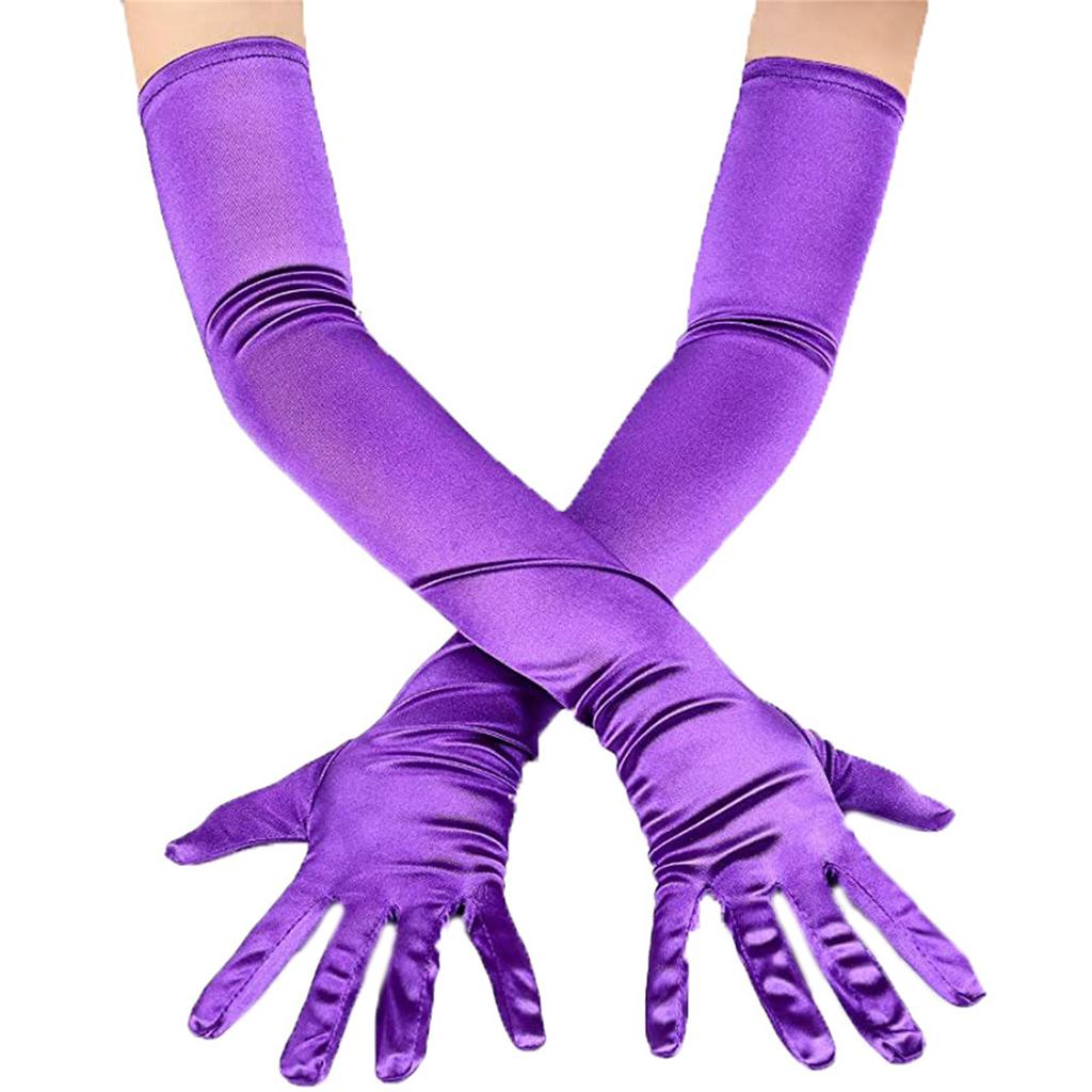 Wedding Gloves Satin Long Gloves For Women Formal Performance Gloves Satin Gloves Dance Gloves Banquet Gloves Prom Glove