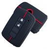 Silicone Key Case Cover For Toyota Auris Camry Rav4 Avalon Yaris Verso 2012- Keyless Fob Shell Holder Protector 2 Buttons
