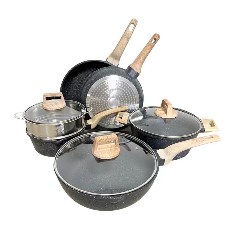 Triceratops Maifan Stone Non-stick Cookware Set