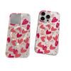 Ins Wind Graffiti Love Applies To Apple 17ProMax Matte Magnetic Mobile Phone Case iPhone16/15 Large Hole