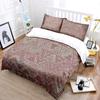Repeating Triangular Geometric Pattern Print Soft Comfortable Duvet Cover Bedding Set Included 1*Duvet Cover  2*Pillowcases