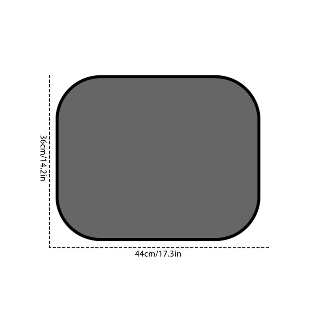 2 Pcs Car Window Shades High Quality Mesh Foldable Sun Shade Auto Window Protector Accessories Block Sun Heat for People