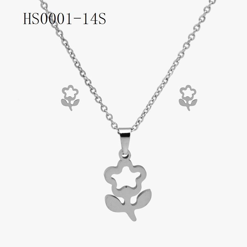 1 комплект элегантных женских подвесных ожерелий с подвесками и серьгами для пирсинга — фото 13