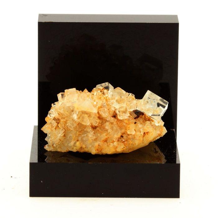 Pierres et Minéraux - A BIJOUX - Fluorite + Quartz - 63.1 ct - Multicolore - Rare