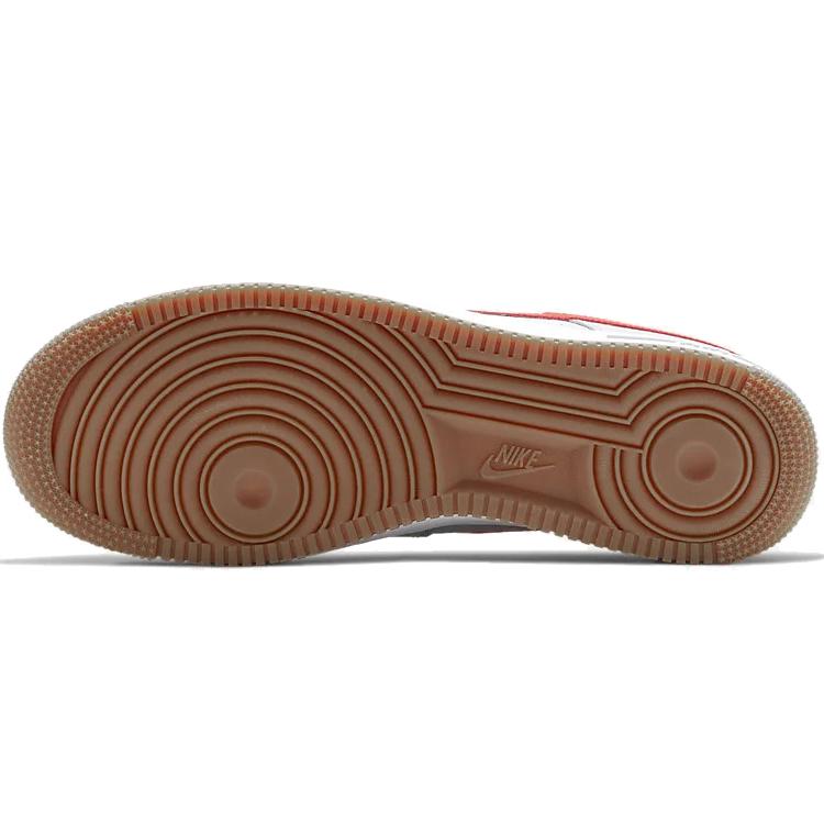 Nike Air Force 1 Low '07 Grigio Lupo Rosso Universitario CI0057-003