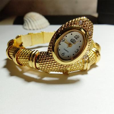 Snake Women's Bracelet Diamond Watch Quartz Watch