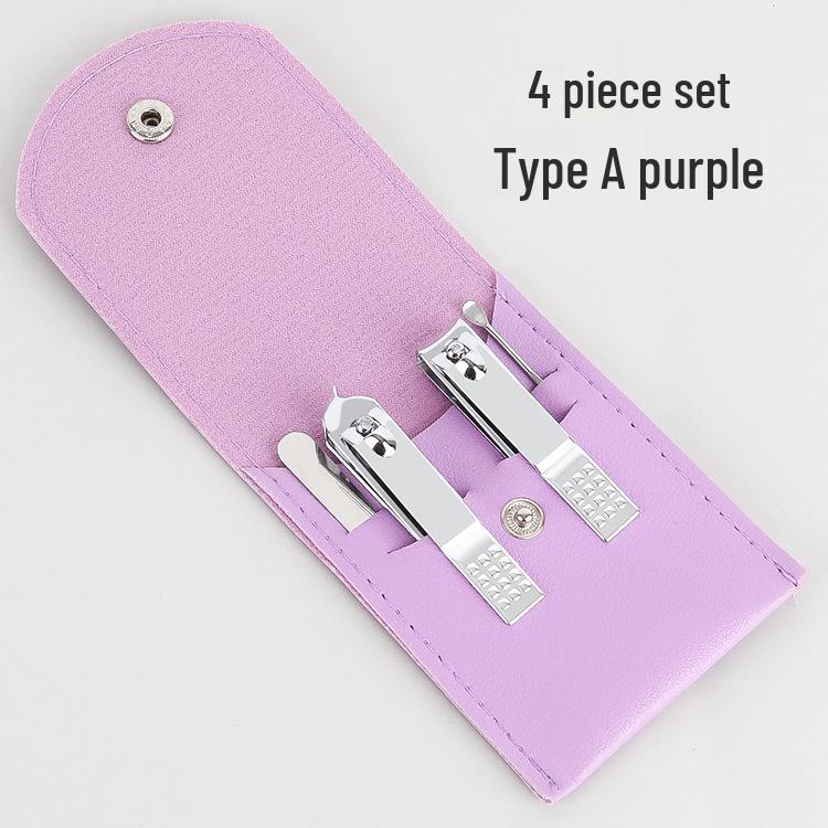 4-Piece Nail Clipper & Manicure Set with Custom Logo