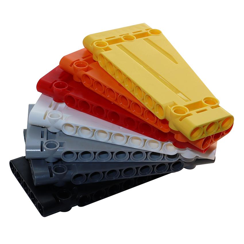 4PCS High-tech Car Panels 18945 Techncial Panel Plate 5x11x1 Tapered MOC Parts Building Blocks Assembles Particles DIY Bricks