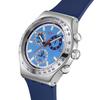 SWATCH Watch New Irony Chrono Sky Reflective YVS541 Unisex Adult Blue