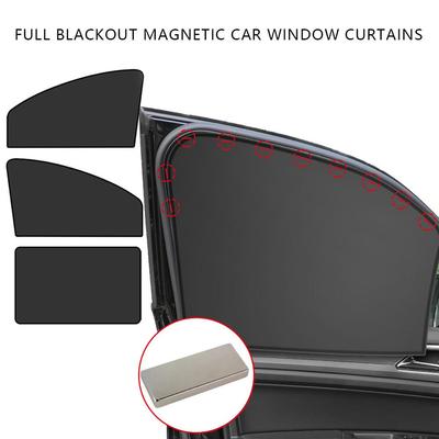 Sommer Sonnenschutz 10 Starke Magnetische Voll Verdunkelungsblende Magnetisch Magnetisch Auto Sonne Sonnenblenden Vorhänge Undurchsichtig Auto Prote U0U7