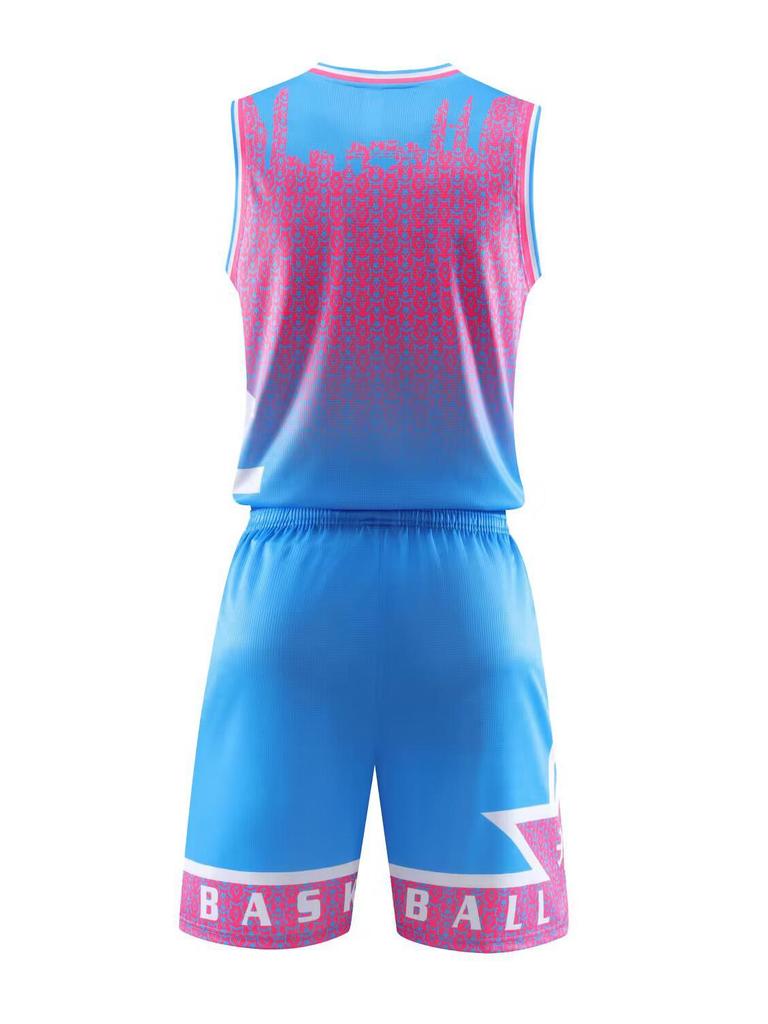 Speedy Custom Basketball Training Vest: Unisex Children's & Men's Printed Jersey Set with Team Numbers.